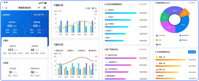 销售数据手机查看